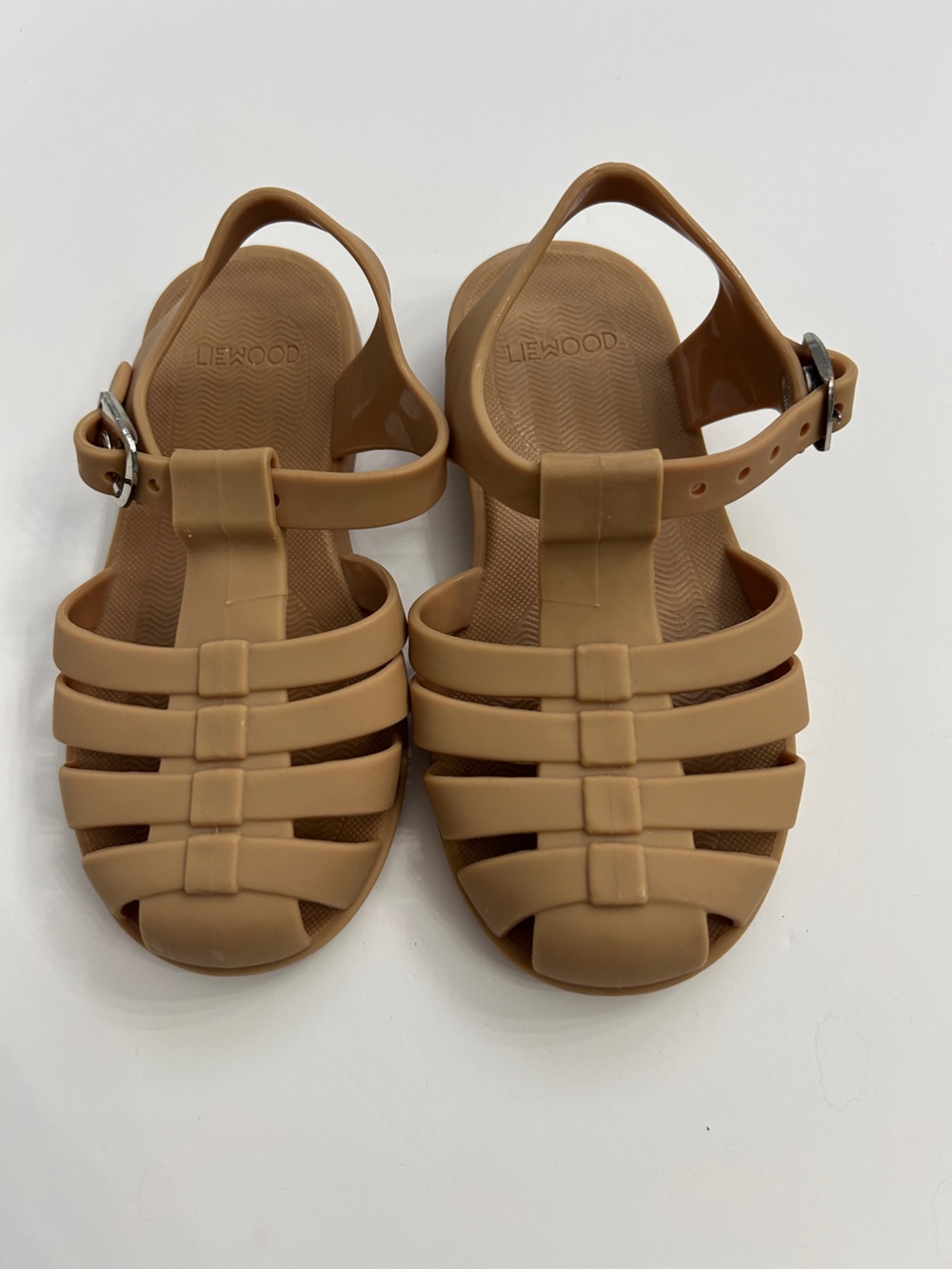 Liewood Bre Sandals Tan Brown Kids EU 25 US 8.5 Waterproof Jelly Shoes